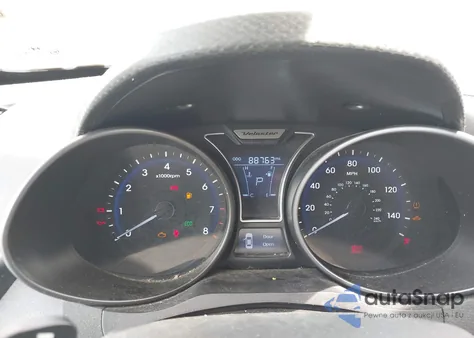 2013 Hyundai Veloster Turbo W/Black/Turbo W/Blue z USA, uszkodzony, nr VIN KMHTC6AE2DU129756